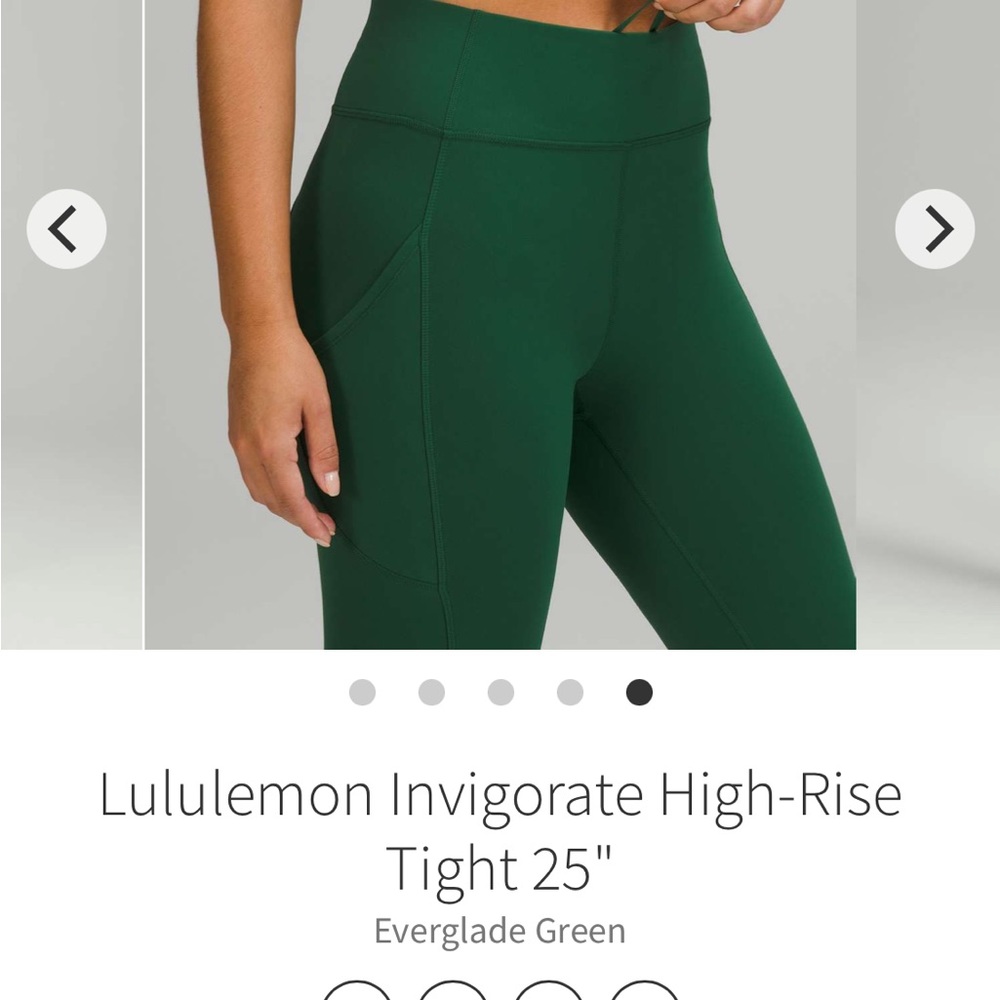 NWT invigorate Everglades green 23” size 10